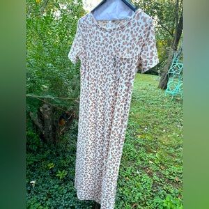Gee Gee Animal Print  maxi dress
